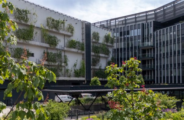 Außenaufnahme des Data Centers Linz 1 in der Oberfeldstraße